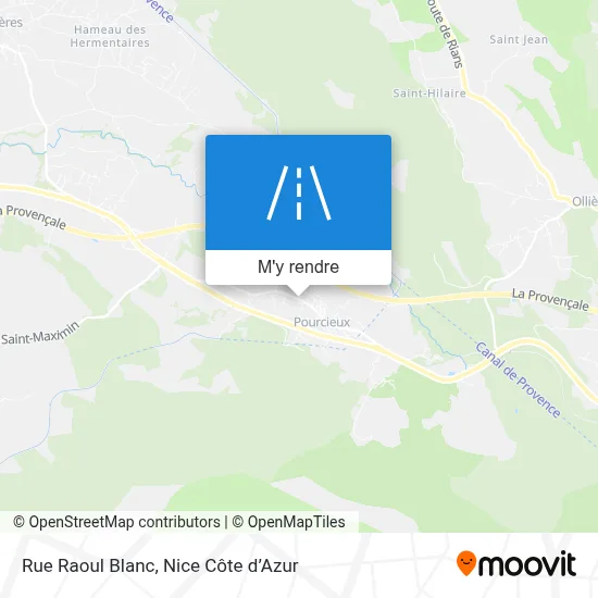 Rue Raoul Blanc plan