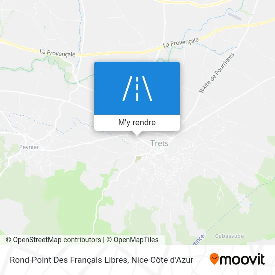 Rond-Point Des Français Libres plan