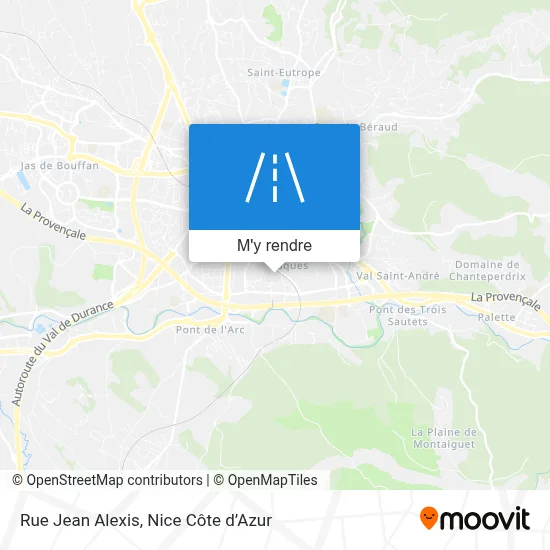 Rue Jean Alexis plan