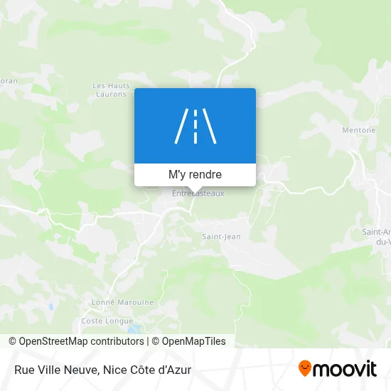 Rue Ville Neuve plan