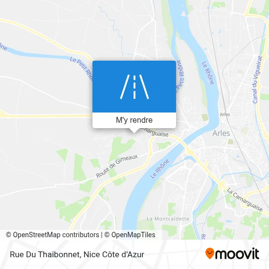 Rue Du Thaibonnet plan