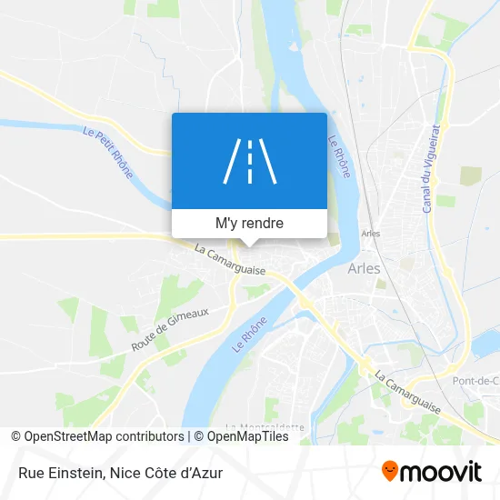 Rue Einstein plan
