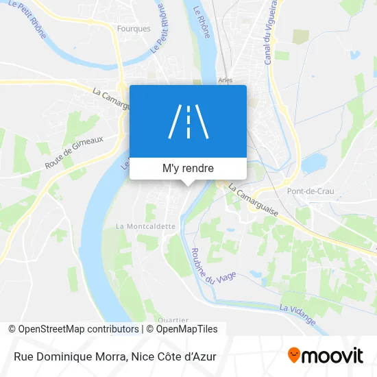 Rue Dominique Morra plan