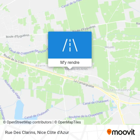 Rue Des Clarins plan