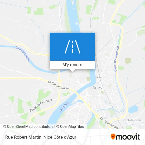 Rue Robert Martin plan
