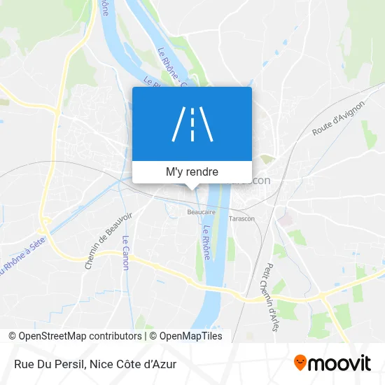 Rue Du Persil plan