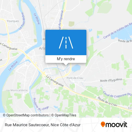 Rue Maurice Sautecoeur plan