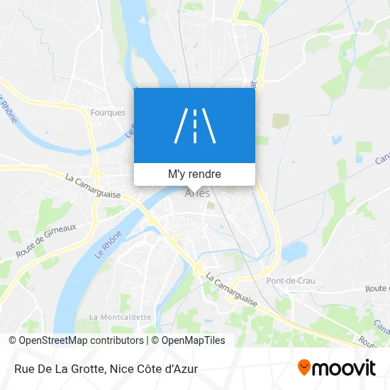 Rue De La Grotte plan