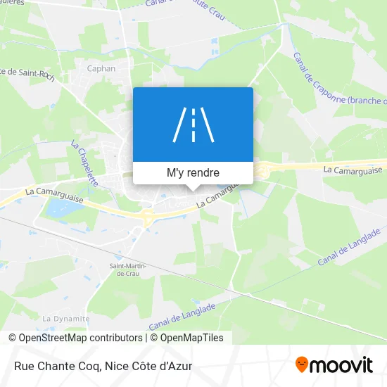 Rue Chante Coq plan