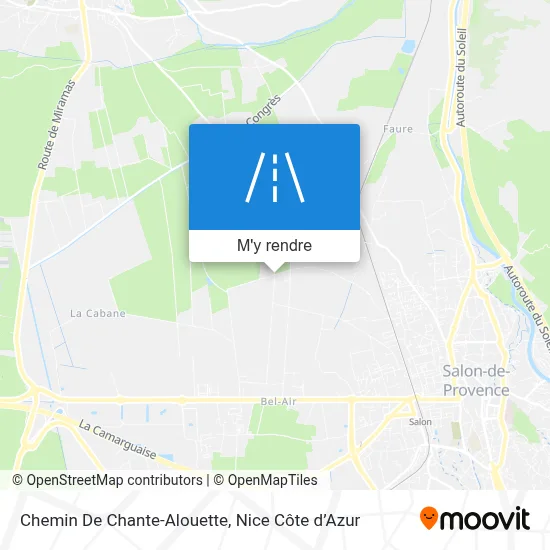 Chemin De Chante-Alouette plan