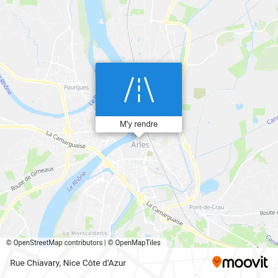 Rue Chiavary plan