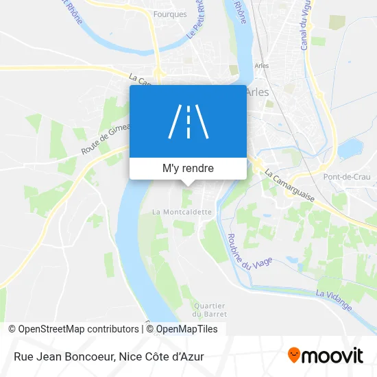 Rue Jean Boncoeur plan