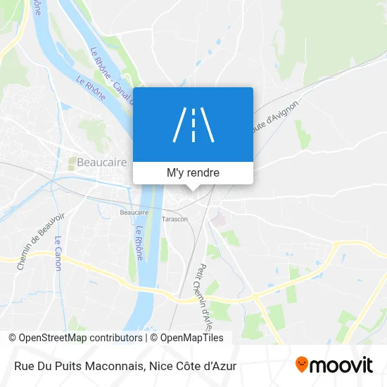 Rue Du Puits Maconnais plan