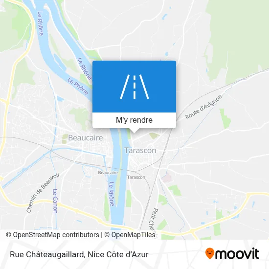 Rue Châteaugaillard plan