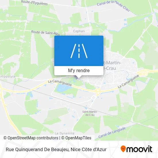 Rue Quinquerand De Beaujeu plan