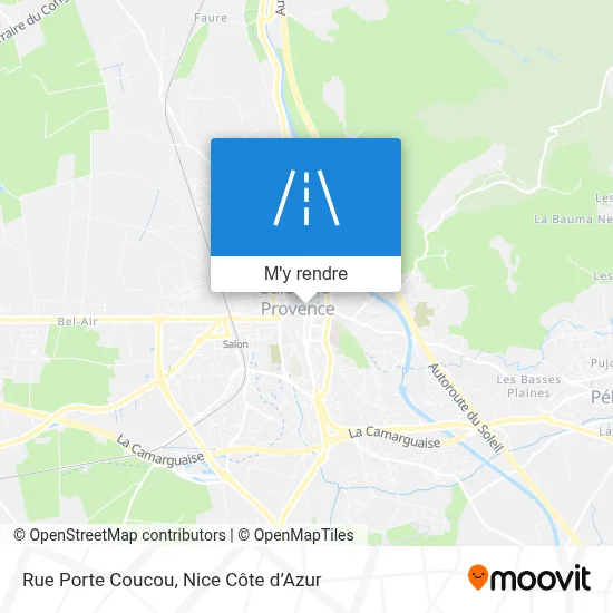 Rue Porte Coucou plan