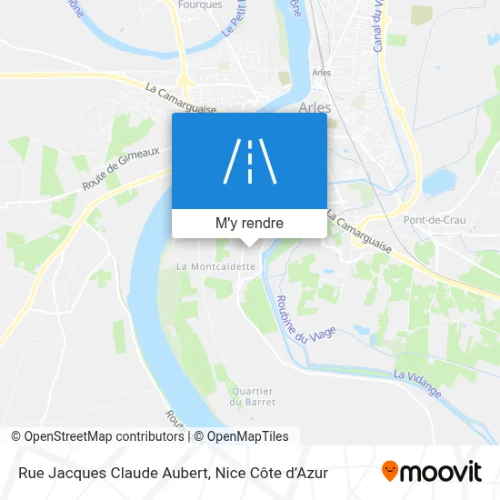 Rue Jacques Claude Aubert plan