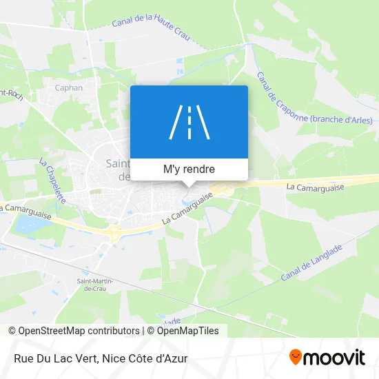 Rue Du Lac Vert plan