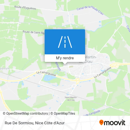Rue De Sormiou plan
