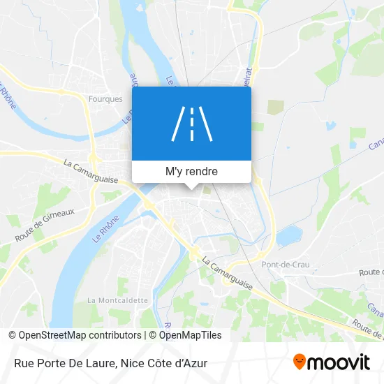 Rue Porte De Laure plan
