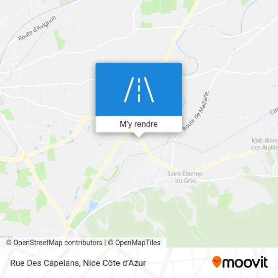 Rue Des Capelans plan