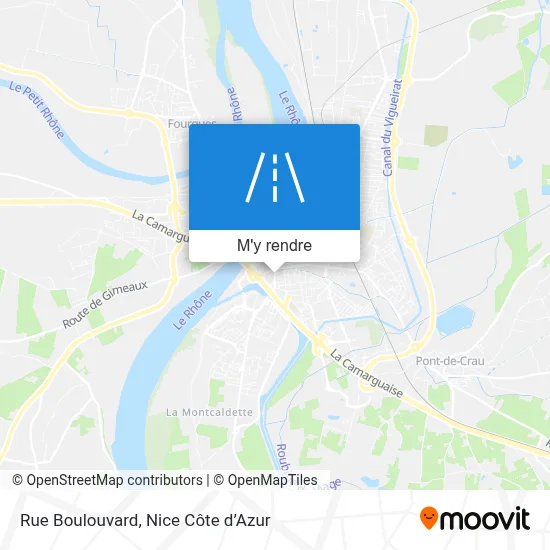 Rue Boulouvard plan