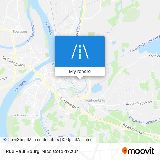 Rue Paul Bourg plan