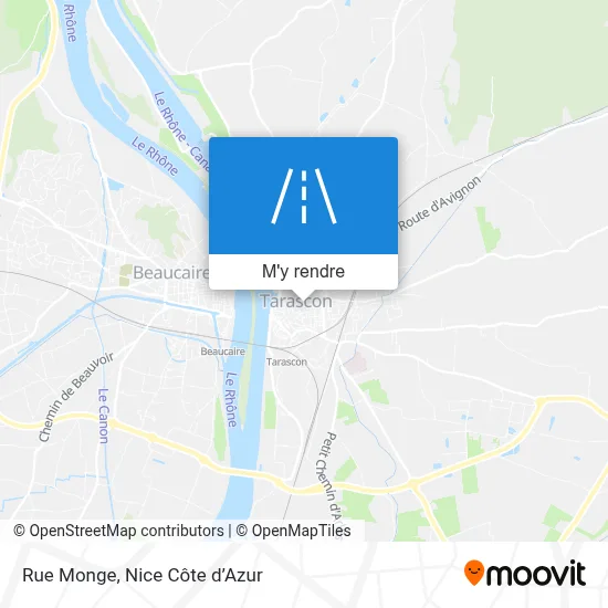 Rue Monge plan