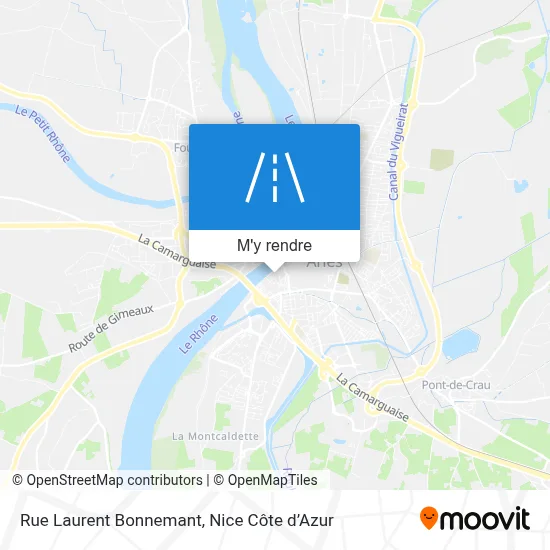 Rue Laurent Bonnemant plan