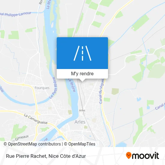 Rue Pierre Rachet plan