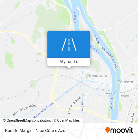 Rue De Margail plan