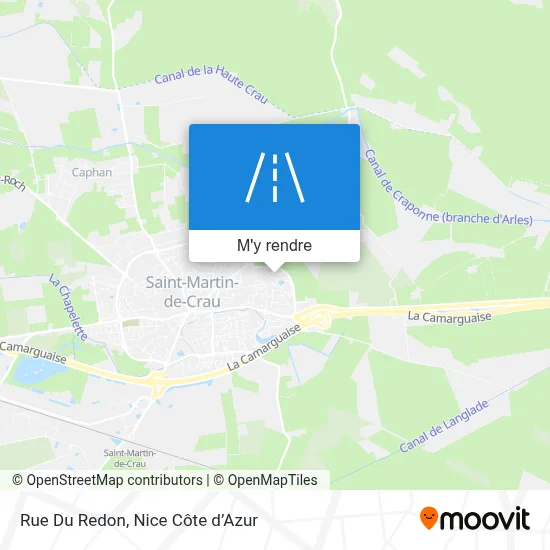 Rue Du Redon plan