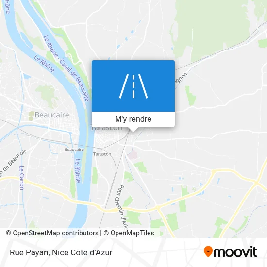 Rue Payan plan