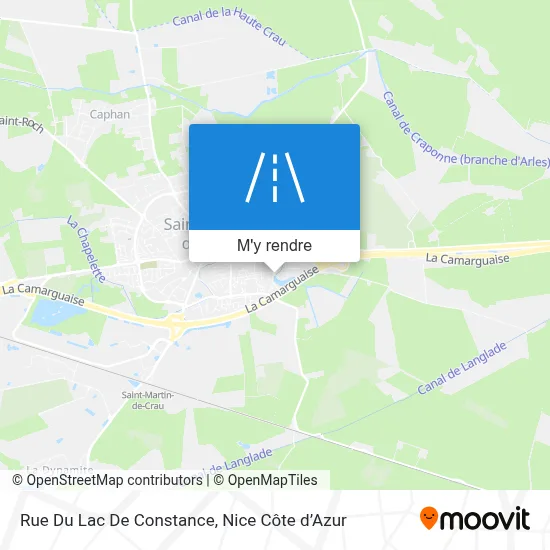 Rue Du Lac De Constance plan