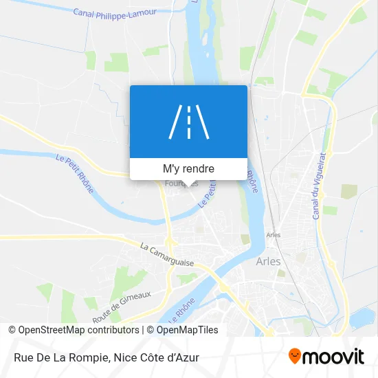 Rue De La Rompie plan
