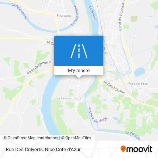 Rue Des Colverts plan
