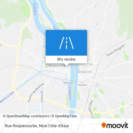 Rue Roquecourbe plan
