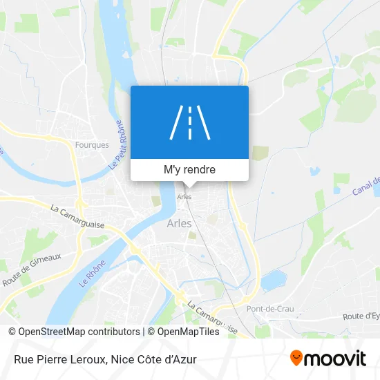 Rue Pierre Leroux plan