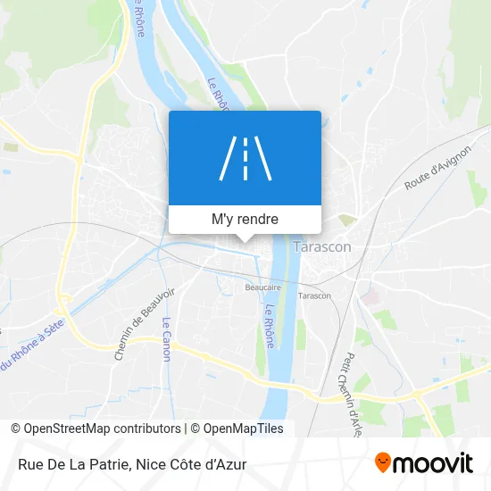 Rue De La Patrie plan