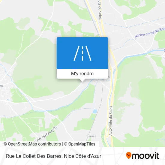 Rue Le Collet Des Barres plan