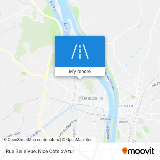 Rue Belle Vue plan