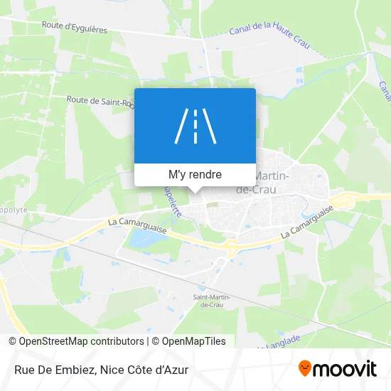 Rue De Embiez plan