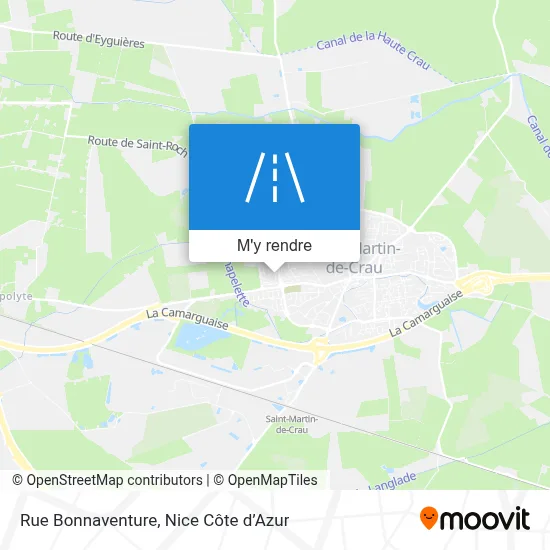 Rue Bonnaventure plan