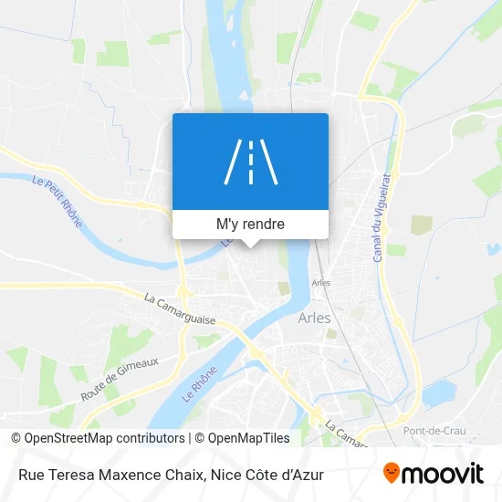 Rue Teresa Maxence Chaix plan