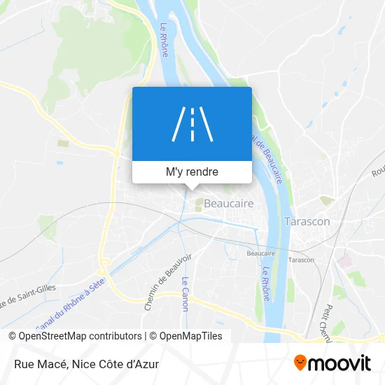 Rue Macé plan