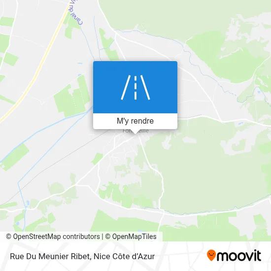 Rue Du Meunier Ribet plan