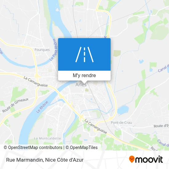 Rue Marmandin plan