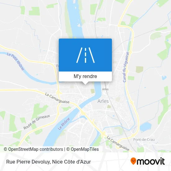Rue Pierre Devoluy plan