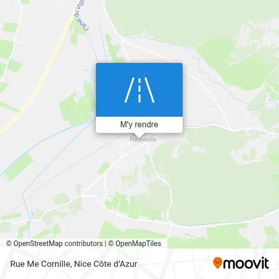 Rue Me Cornille plan