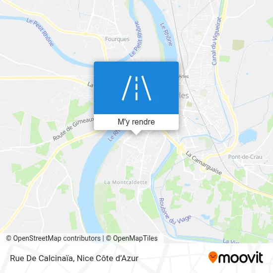 Rue De Calcinaïa plan